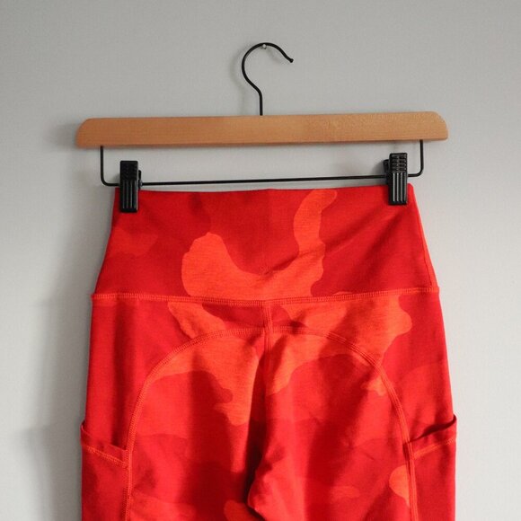 OFFLINE by Aerie The Hugger Women's M Orange High Rise Stretch Pocket Leggings - Picture 6 of 14